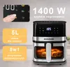 Friggitrice senza olio Air Fryer BERGMANN YA 8 programmi 1 Anteprima dell’immagine prodotto 10