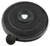 A close-up studio shot of a charcoal filter and its cap. Produktbild-Vorschau