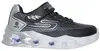 Zapatillas Skechers con cierre de velcro, color negro, Vista previa de la imagen del producto 10