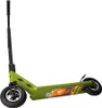 A green dirt scooter is shown against a white background. Náhled obrázku produktu