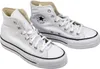 A pair of white Converse Chuck Taylor All Star high-top sneakers with platform soles, displayed against a white background. Voir les images du produit