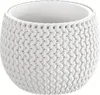 Květináč SPLOFY BOWL s vkladem 18 cm - barva: bílá Voir les images du produit 1