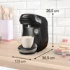 Bosch Tassimo Happy TAS109E, Pad-Kaffeemaschine, 0,7 l, Produktbild-Vorschau 3
