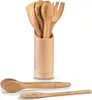 Zeller Küchenutensilienhalter, 7-tlg., Bamboo Ø9x33 Produktbild-Vorschau 1