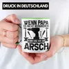Trendation - Papa Geschenk Tasse Vatertag Wenn Papa Es Produktbild-Vorschau 2