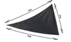 com-four® Zonnescherm Driehoek - Zeildoek met Productafbeelding-voorbeeld 6