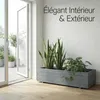 IvoQ Grande Jardinière en Bois - Jardinière de Luxe pour Voir les images du produit 6