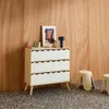 sweeek - Kinderkommode Holzlook 3 Schubladen Produktbild-Vorschau 3