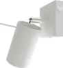 Wandleuchte RING weiß mit einem Schalter 1xGU10 10W Stahl Produktbild-Vorschau 1