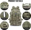 (Camouflage) Sac à dos militaire tactique de 25L, sac à dos Voir les images du produit 3