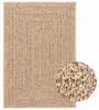 vidaXL Teppich 120x170 cm Jute-Optik Innen und Außen Produktbild-Vorschau 8