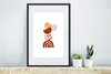 MuchoWow® Gerahmtes Poster Winter - Design - Abstrakt 40x60 Produktbild-Vorschau 4