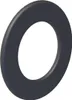 Ø 160 mm Ofenrohr Wandrosette - 55 mm - schwarz Produktbild-Vorschau 1