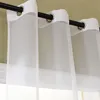 Vorhang transparent Farbverlauf Schal mit Ösen Gardine Produktbild-Vorschau 4