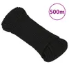 vidaXL Arbeitsseil Schwarz 3 mm 500 m Polyester -  Seile Produktbild-Vorschau 8