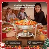 Warmounts sada 4 okrúhlych ohrievacích misiek na bufetové Náhľad obrázku produktu 3