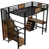 Flieks Etagenbett 90x200cm mit Schreibtisch und Steckdose, Produktbild-Vorschau 9