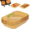 Backpapier für Ninja Heißluftfritteuse, 200 Stück Airfryer Produktbild-Vorschau 1