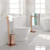 Relaxdays 10020410, Záchodová kefa s držiakom, Medená, Náhľad obrázku produktu 3
