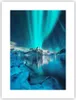 Poster - Poster ohne Rahmen - Morgendämmerung Polar Berge - Produktbild-Vorschau 1