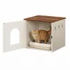 SONGMICS HOME Katzenklo-Schrank, Snapsemble – superschnelle Produktbild-Vorschau 5