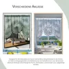 Landhausstil Bistrogardine 100x150cm Stickerei Spitze Produktbild-Vorschau 6