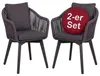 2er Set Outdoor Diningsessel Marbella Rope aus Aluminium, Produktbild-Vorschau 1