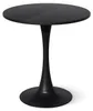 Esstisch Vicco Carl Schwarz 70 x 70 cm, Model 57357 Produktbild-Vorschau 1