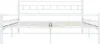 Struttura letto in metallo bianco 160×200 cm Anteprima dell’immagine prodotto 9