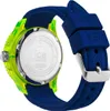 Close-up view of the back of a watch, showing the caseback and strap. Produktbild-Vorschau