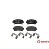 Brembo Bremsbelagsatz, Scheibenbremse Hinterachse P 59 060 Produktbild-Vorschau 17