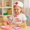 Malplay Arzt-Set mit Schürze Spielzeug Doktor Stethoskop Produktbild-Vorschau 3