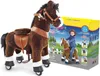 PonyCycle kôň na šliapanie tmavohnedý pre deti od 3 do 4 Náhľad obrázku produktu 8