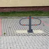 TRMLBE Parkovací stĺpik Skladacia parkovacia zábrana s 2 Náhľad obrázku produktu 7