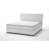 Boxspringbett 160x200 cm LORETO-114 in Weiß, Härtegrad H2 - Produktbild-Vorschau 4