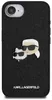 Custodia Karl Lagerfeld Glitter fisso Karl&Choupette Teste Anteprima dell’immagine prodotto 3