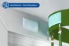 WENKO Tür Vorhang Blätter 90x190cm Klett Balkon Terrassen Produktbild-Vorschau 6