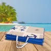 Strandmatte Marine Serie, beige, faltbar, leicht und Produktbild-Vorschau 5