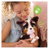 Just Play furReal Walk-A-Lots Bernedoodle, interaktives Produktbild-Vorschau 10