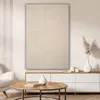 Leinwand Bilder 80x120 cm - Japandi - Kreise - Beige, Bild Produktbild-Vorschau 6