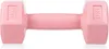 A single pink dumbbell is shown against a white background. Produktbild-Vorschau