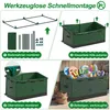YARDIN 530L Venkovní úložný box, box na zahradní nářadí a Náhled obrázku produktu 7