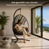Swoods XXL Hangstoel met frame – Geschikt voor binnen- en Productafbeelding-voorbeeld 3