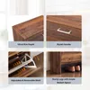 FCH Armoire à chaussures étroite à 4 portes, étagère à Voir les images du produit 6