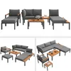 Flieks Gartenmöbel-Set 6 teilig, Gartenloungeset mit 2 Produktbild-Vorschau 7