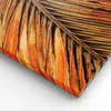 Bild auf Leinwand - Leinwandbild - Einteilig - Orange Blatt Produktbild-Vorschau 5