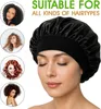 Silk Sleep Cap, Elastic Satin Hair Bonnet for Sleeping, Produktbild-Vorschau 4