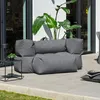 HOME DELUXE Outdoor Sitzsack HEAVEN - Anthrazit - 76 x 152 Produktbild-Vorschau 3