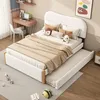 Polsterbett mit Lattenrost, Gästebett und Kopfteil, 140x200 Produktbild-Vorschau 1