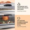 oneConcept All-You-Can-Eat, dvojitá elektrická trouba, 2400 Náhled obrázku produktu 4
